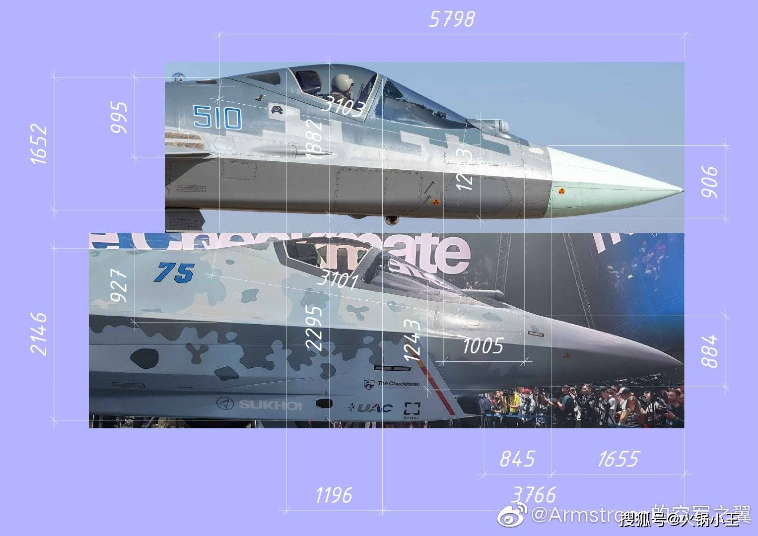 比想象中要大得多,俄新五代机体型超过f35fc31,根本不是轻型机