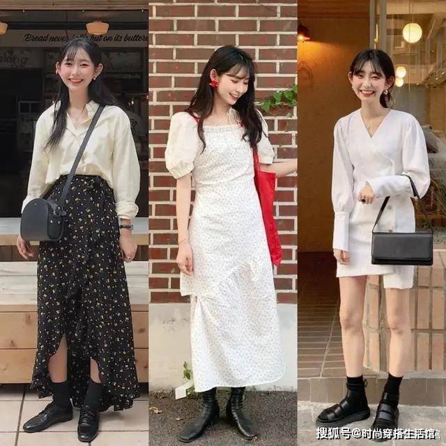 短裙|被这位小个子博主惊艳到了，穿着显瘦还显高，她是如何做到的？
