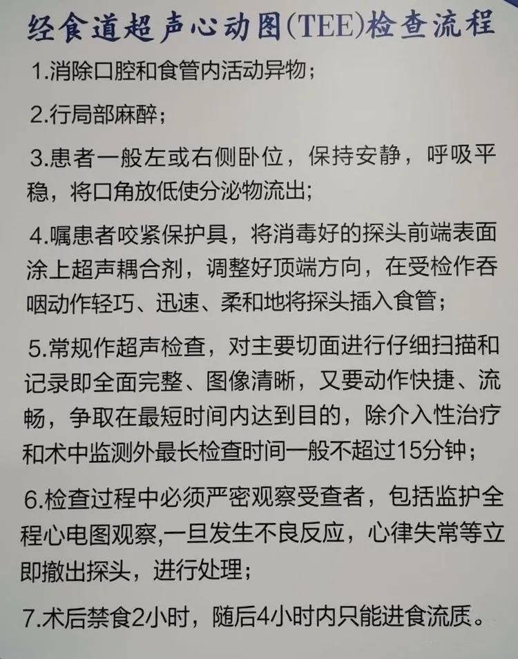 心脏超声检查的新视窗——信阳市中心医院开展经食管超声心动图检查