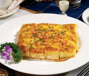 淮安蒲菜新吃法锅塌蒲菜