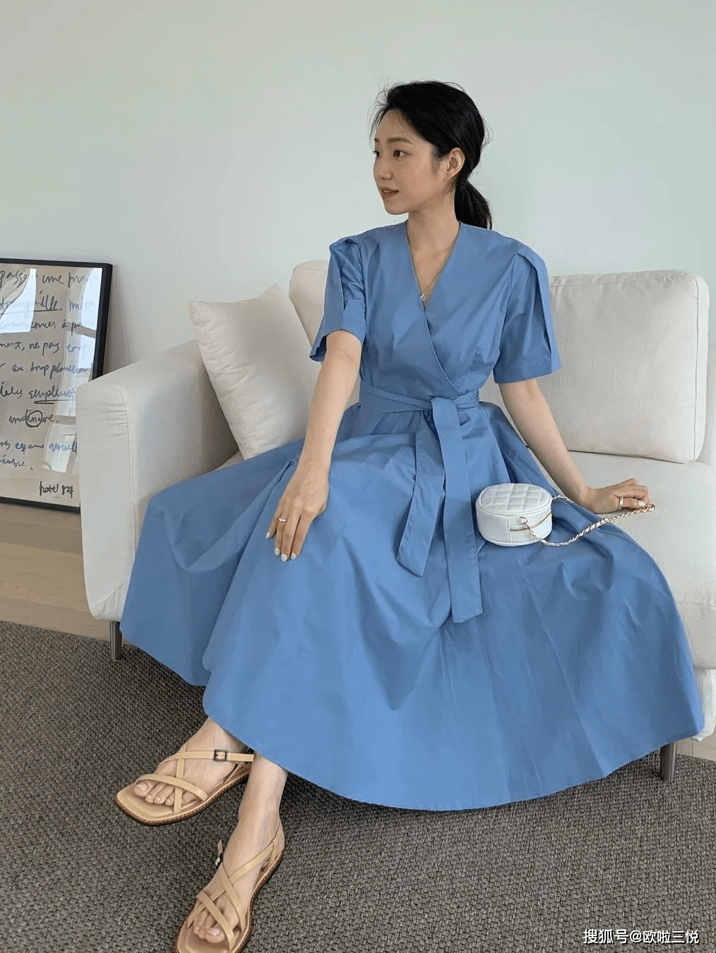 连衣裙|女生夏季穿搭：韩国风格，照着穿就很美！