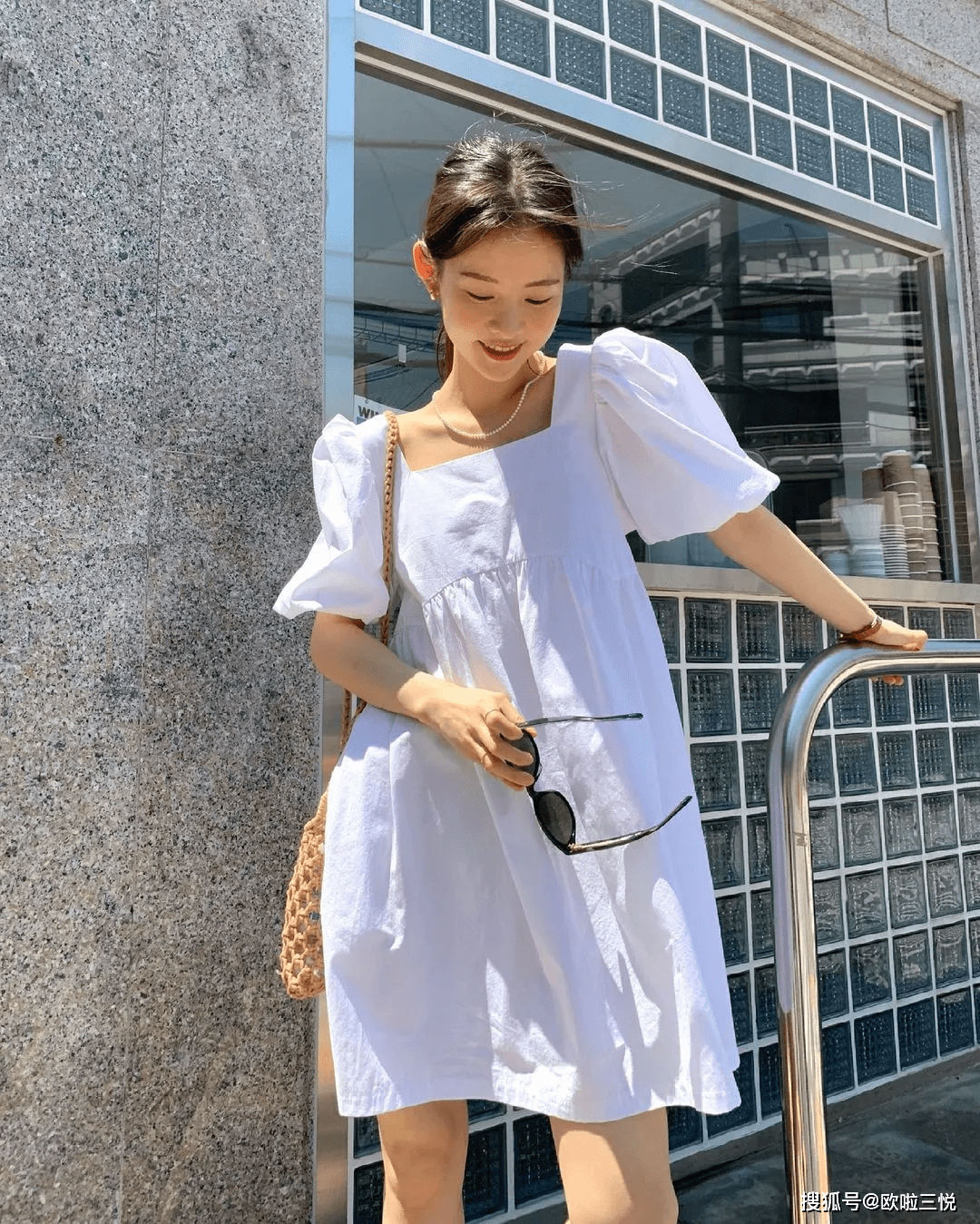 连衣裙|女生夏季穿搭：韩国风格，照着穿就很美！