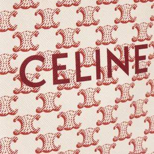 ava 标志印花和牛皮革手袋是一个腋下包的形式,没有了经典的思琳logo