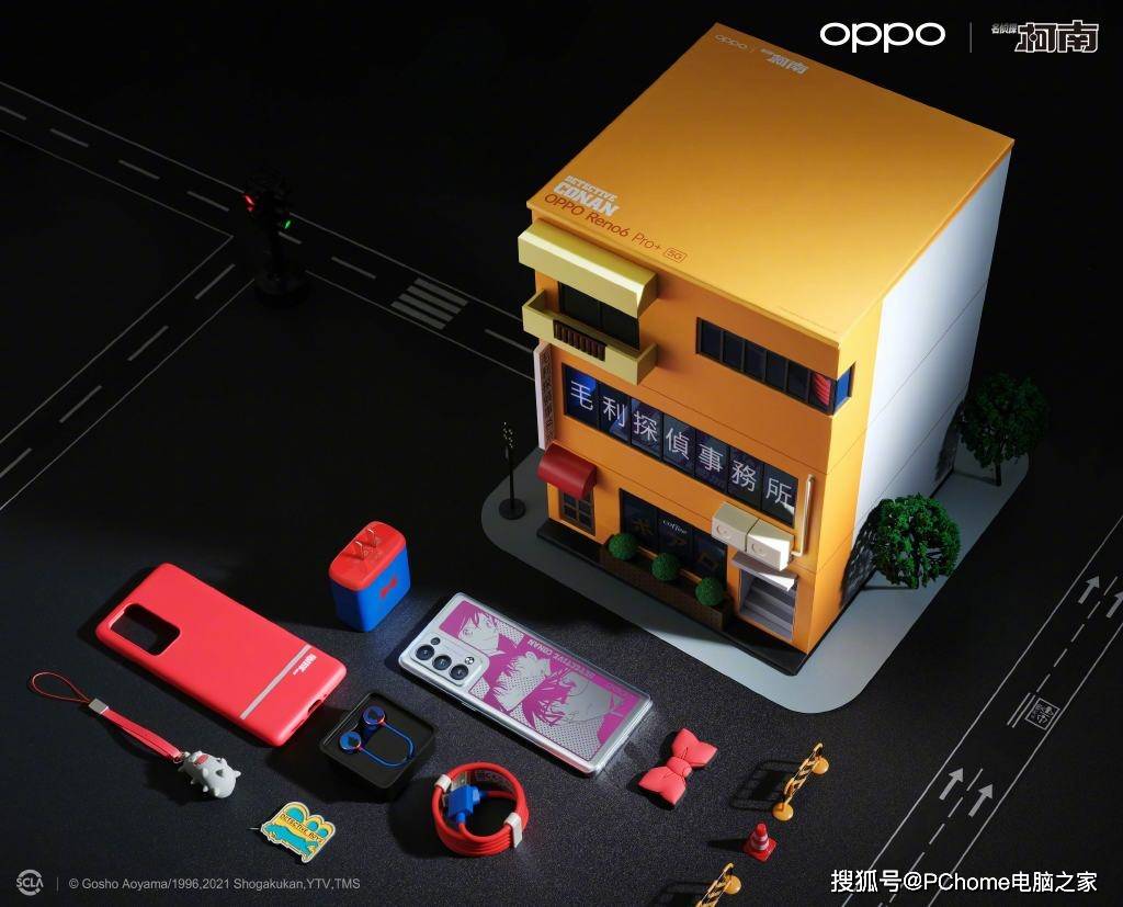 名侦探柯南|线上秒售罄 OPPO Reno6 Pro+名侦探柯南限定版引粉丝热捧