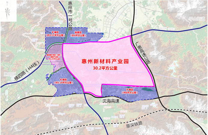 惠州千亿产业园规划图图片