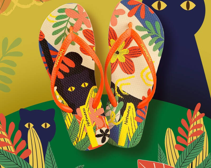米粒|Havaianas时髦人字拖，天然橡胶，慵懒舒适还高级