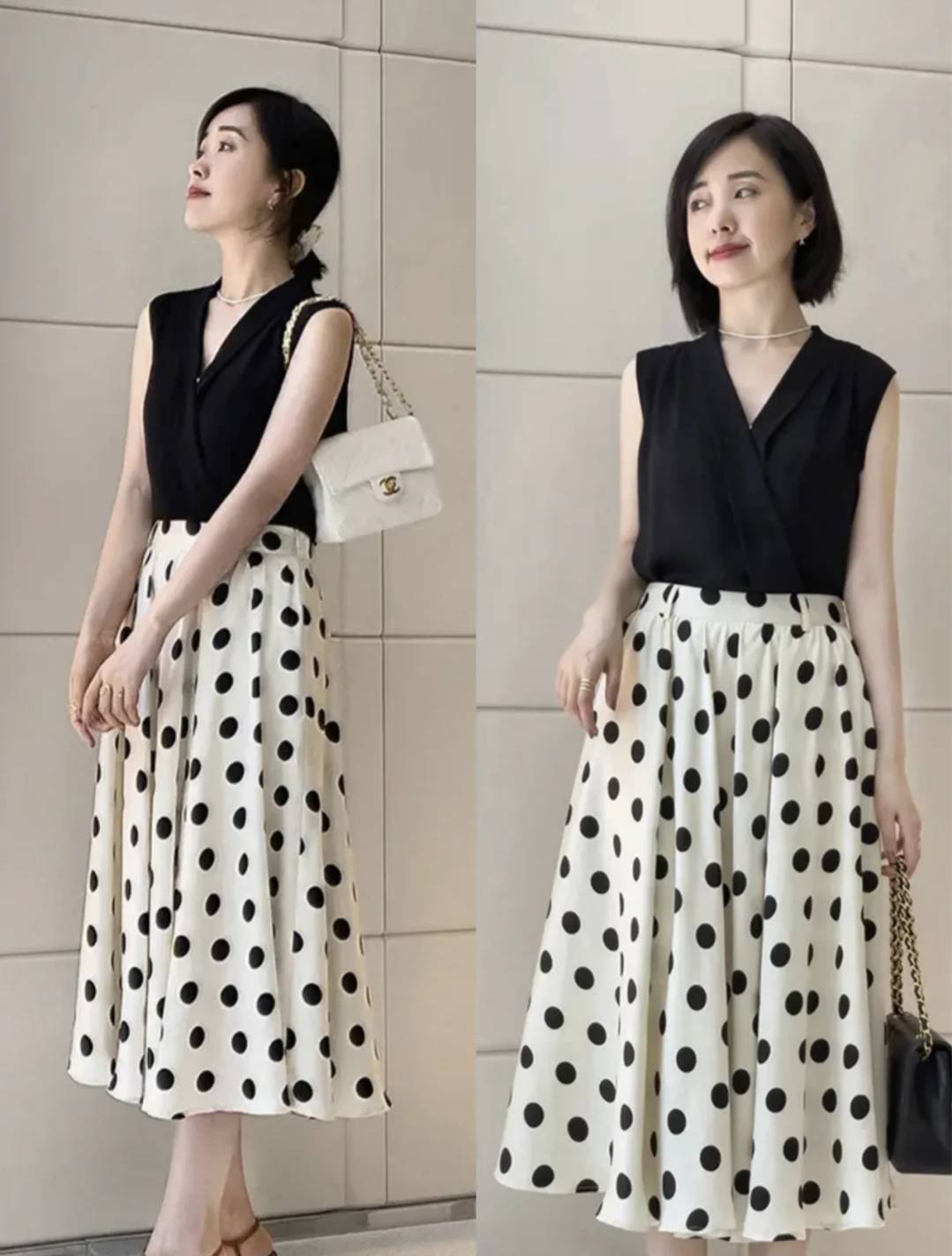 整体|中年女性的8套穿搭示范，时髦减龄