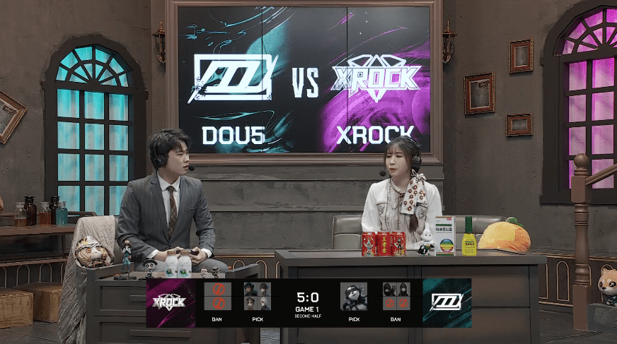 夫人|第五人格2021IVL夏季赛常规赛DOU5 vs XROCK第一局