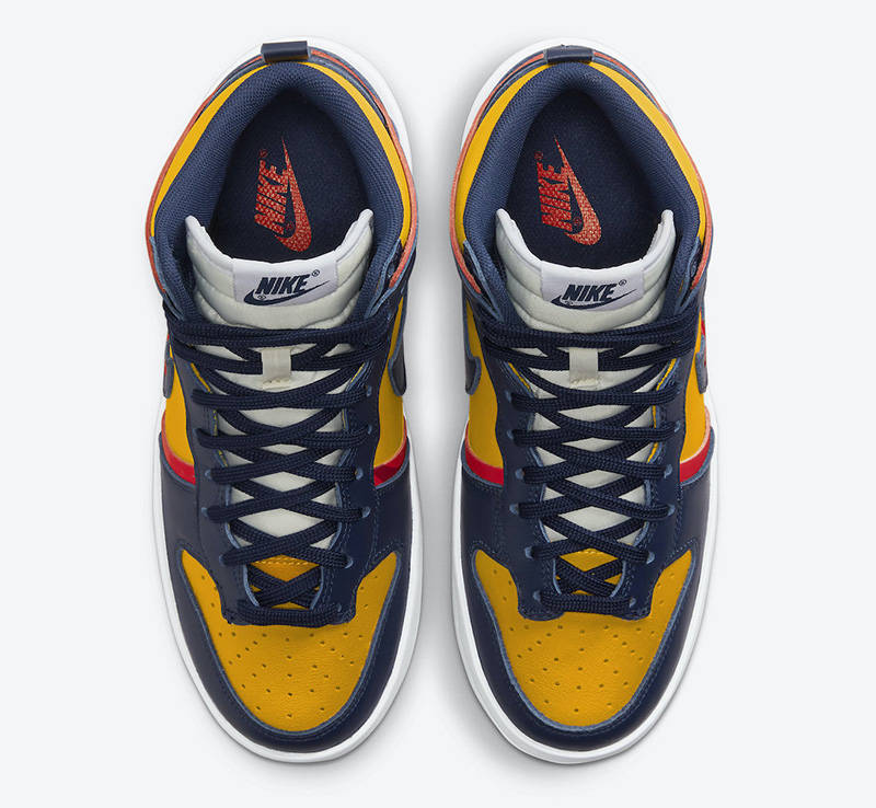 气氛|OW x Nike 绝佳平替！密歇根解构 Dunk Hi 官图曝光！