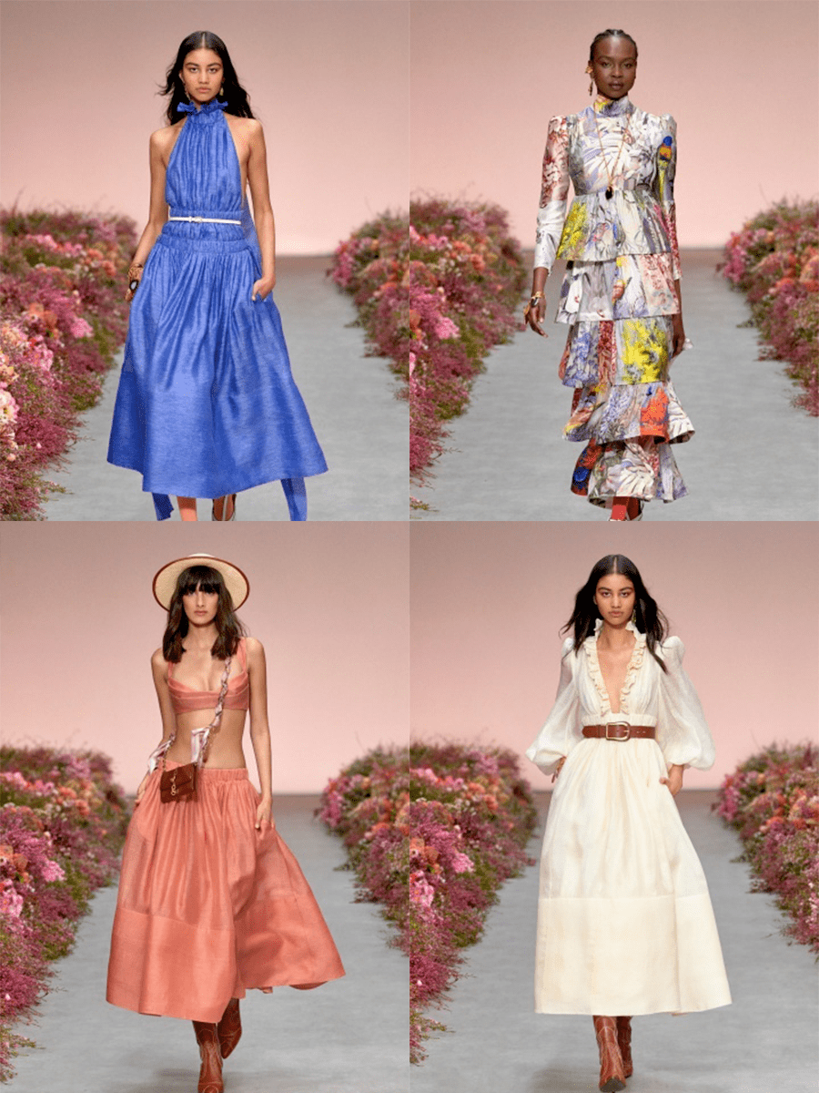 增加了|Zimmermann 2021春夏，美妙的线条感，色彩和图案展现了阳光活力