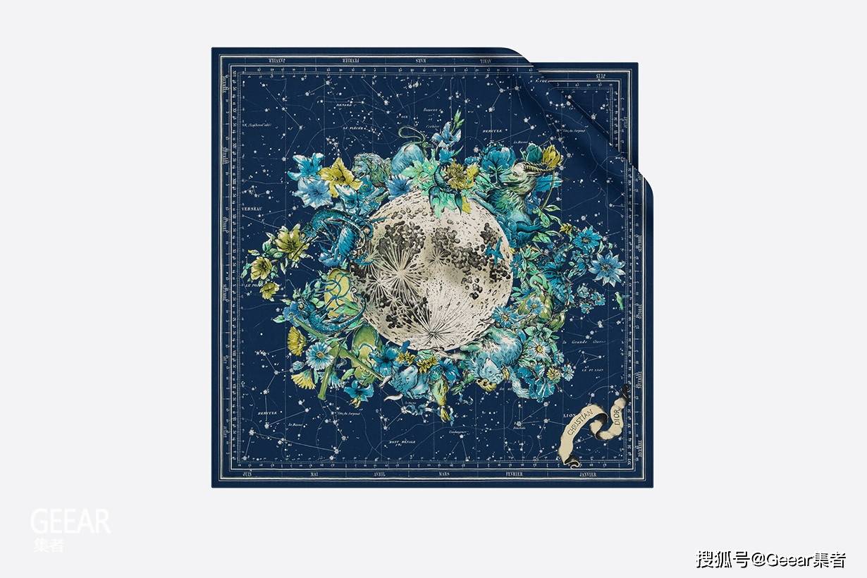 配饰|Dior 2021秋冬丝巾系列登场！连Jisoo也着迷