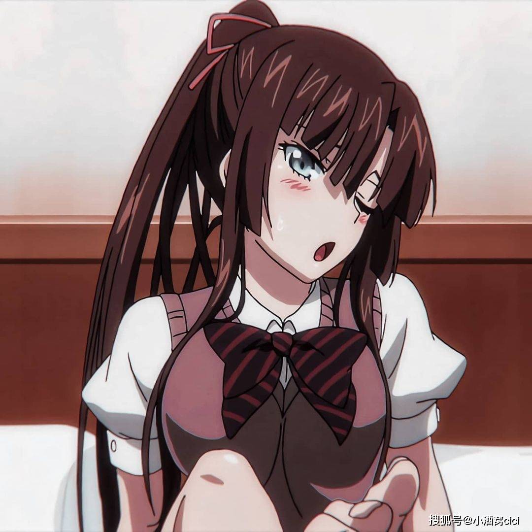 shixue狂袭煌坂纱矢华动漫头像自剪傲娇的女孩