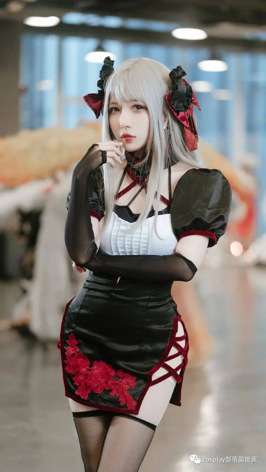 cos：二次元大赏碧蓝航线U410寒梅映春cos正片@空鸢子