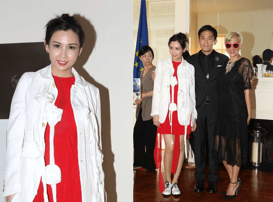 邱淑贞|邱淑贞真不愧是豪门太太，一身简约时髦造型，也能穿出秀场高级感