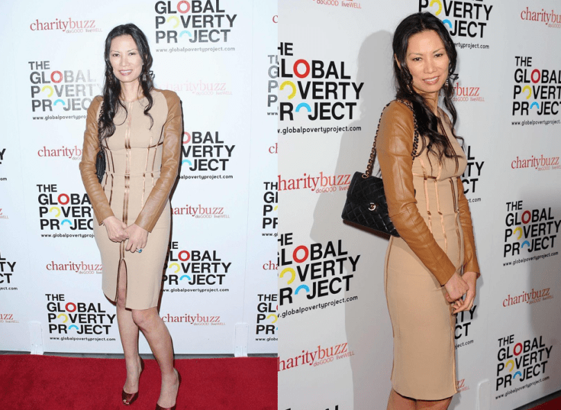 进行|邓文迪的魅力“老少通杀”，穿亮面裙和前夫合照，美得更突出了