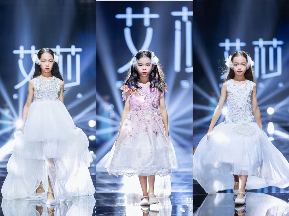 刺绣|TIANJIN FASHION KIDS WEAR ELSA | 飘飘欲仙 自然灵动