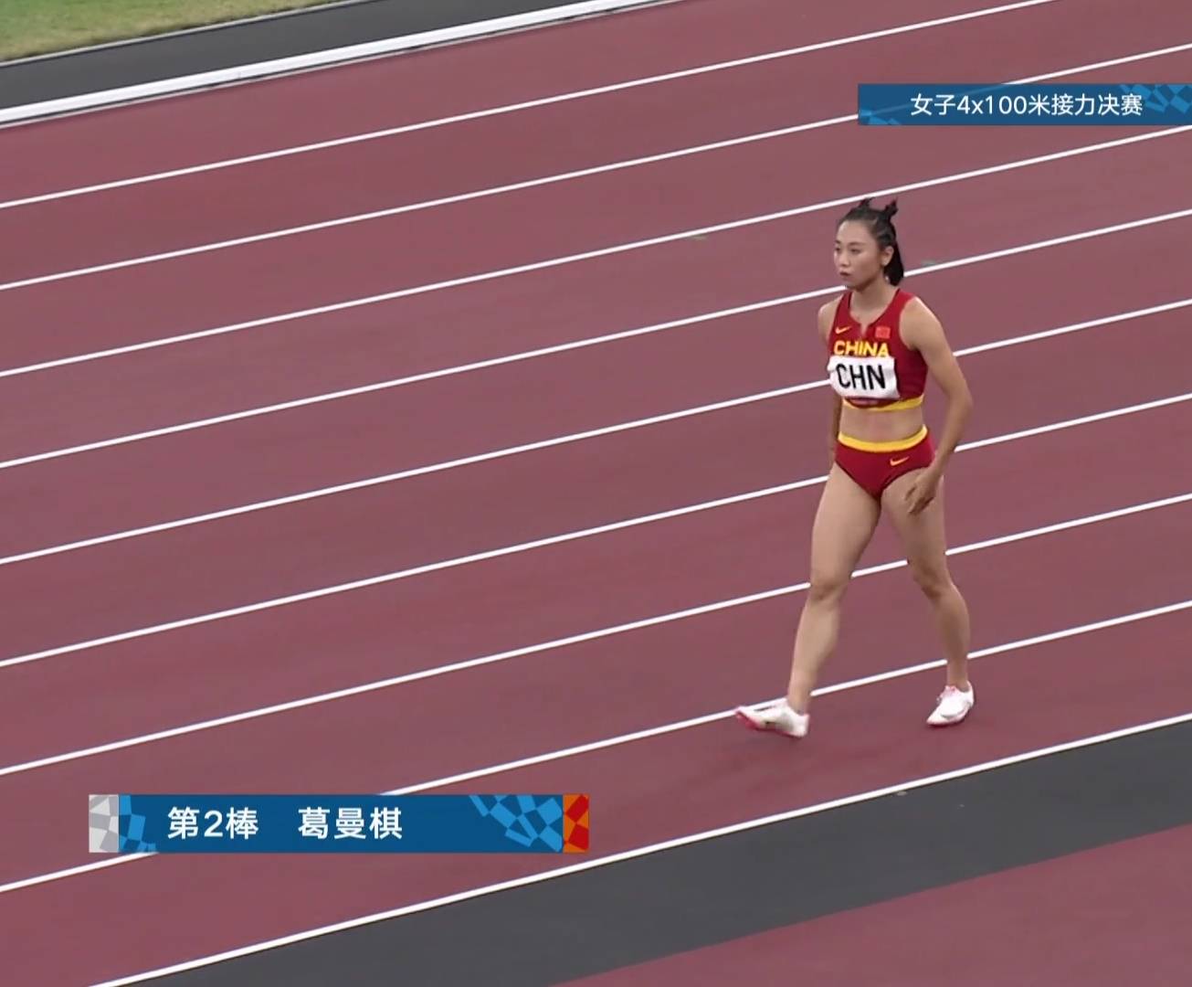 黄瑰芬|时隔21年！中国女子4X100米，拿到奥运第6！4名女飞人，干得漂亮