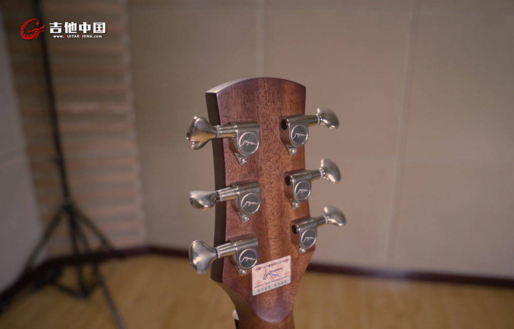 吉他中国测评美索l200吉他热处理吉他镂空音梁美索吉他