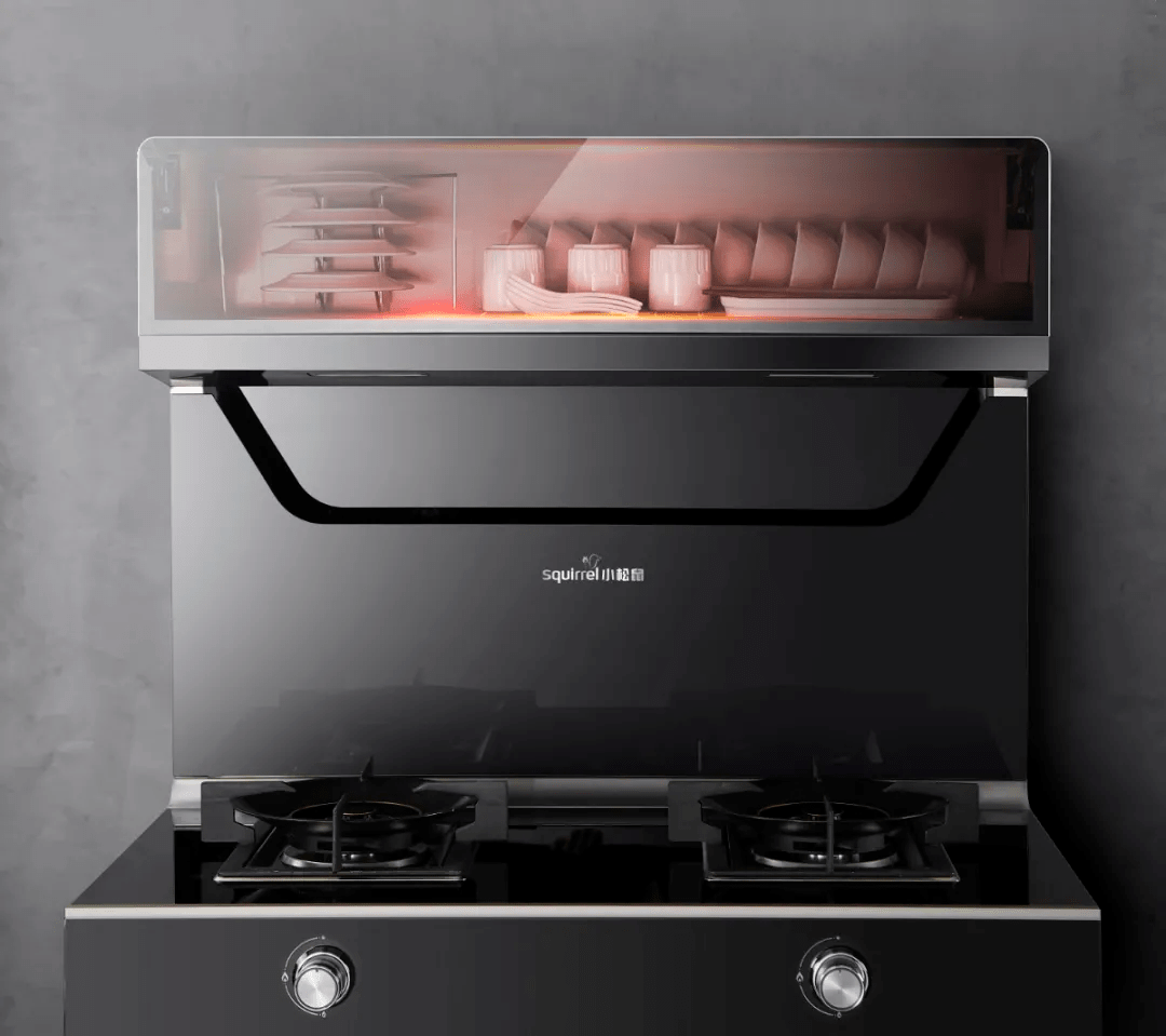 小松鼠7合1集成灶全新上市原来厨房空间可以这么节省