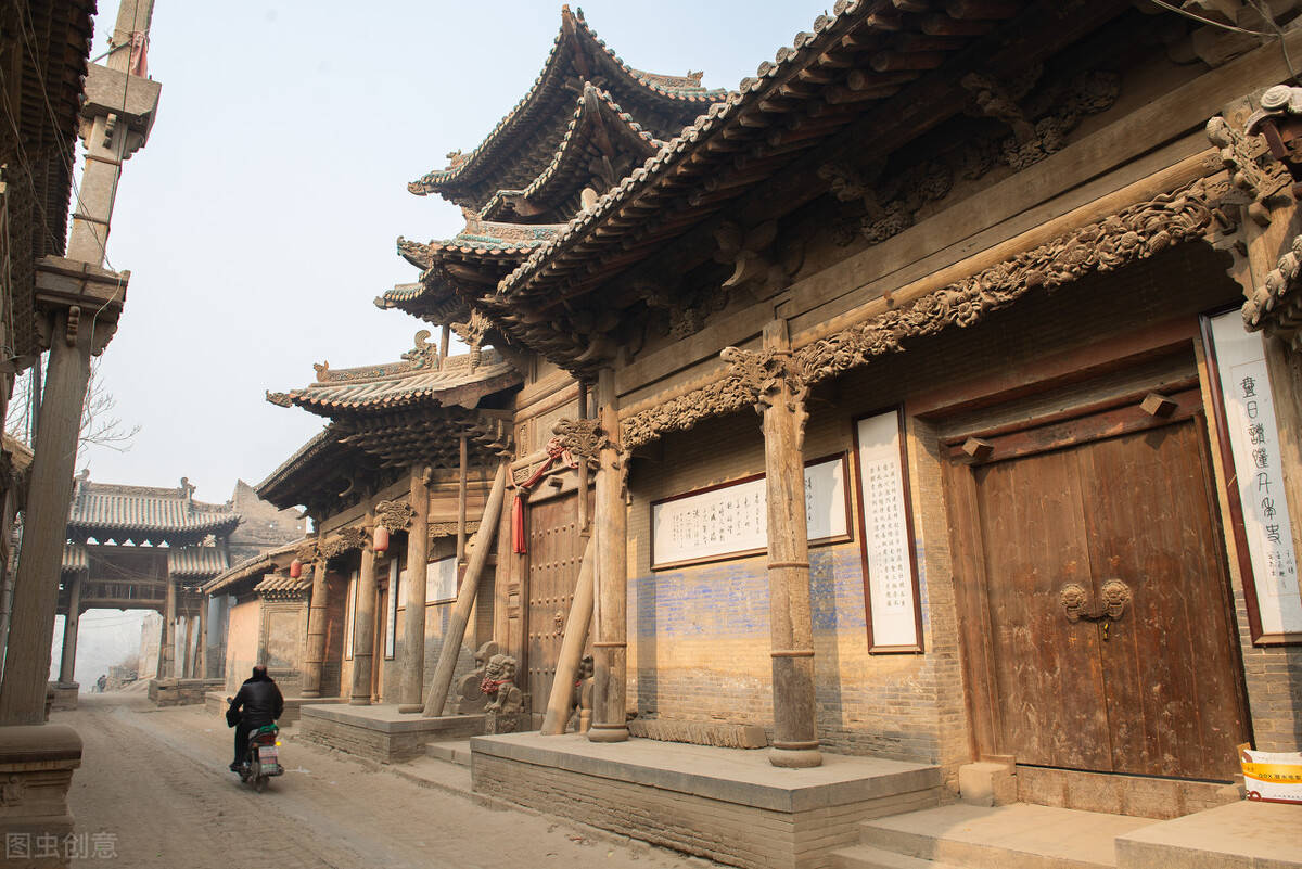 这八景将中国传统社会建造的村落景观展现得淋漓尽致,如陶寺村的