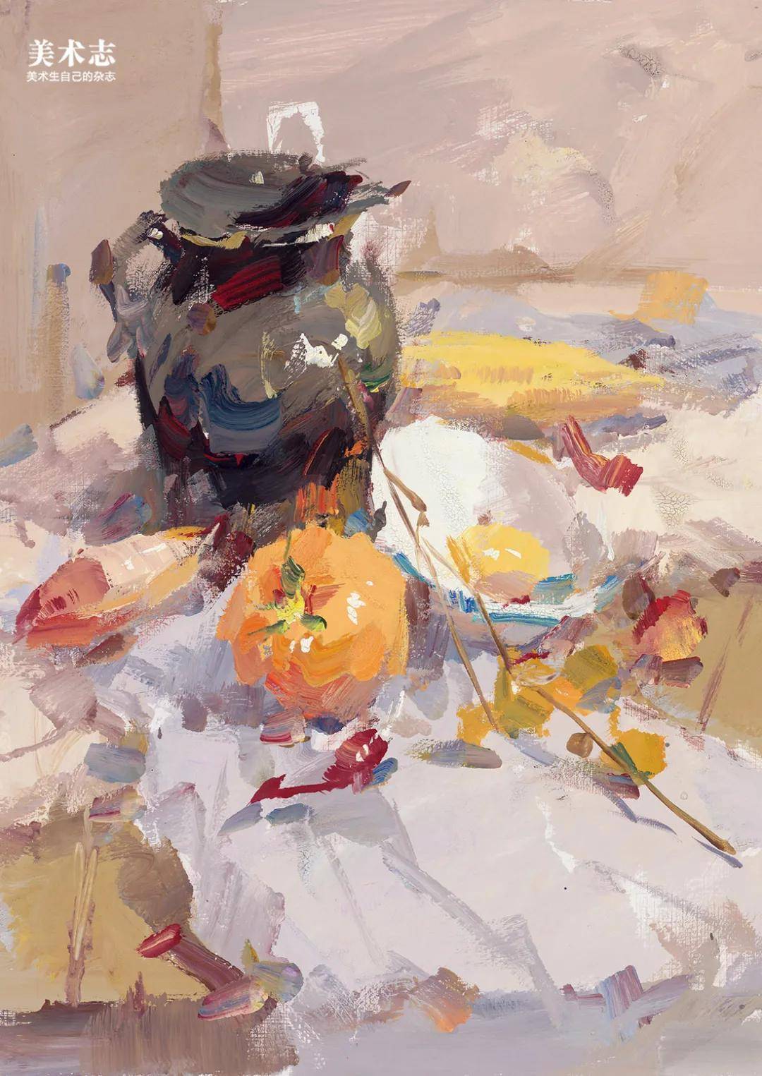 色彩静物中什么颜色搭配在一起好看学会了你的画面也会很美