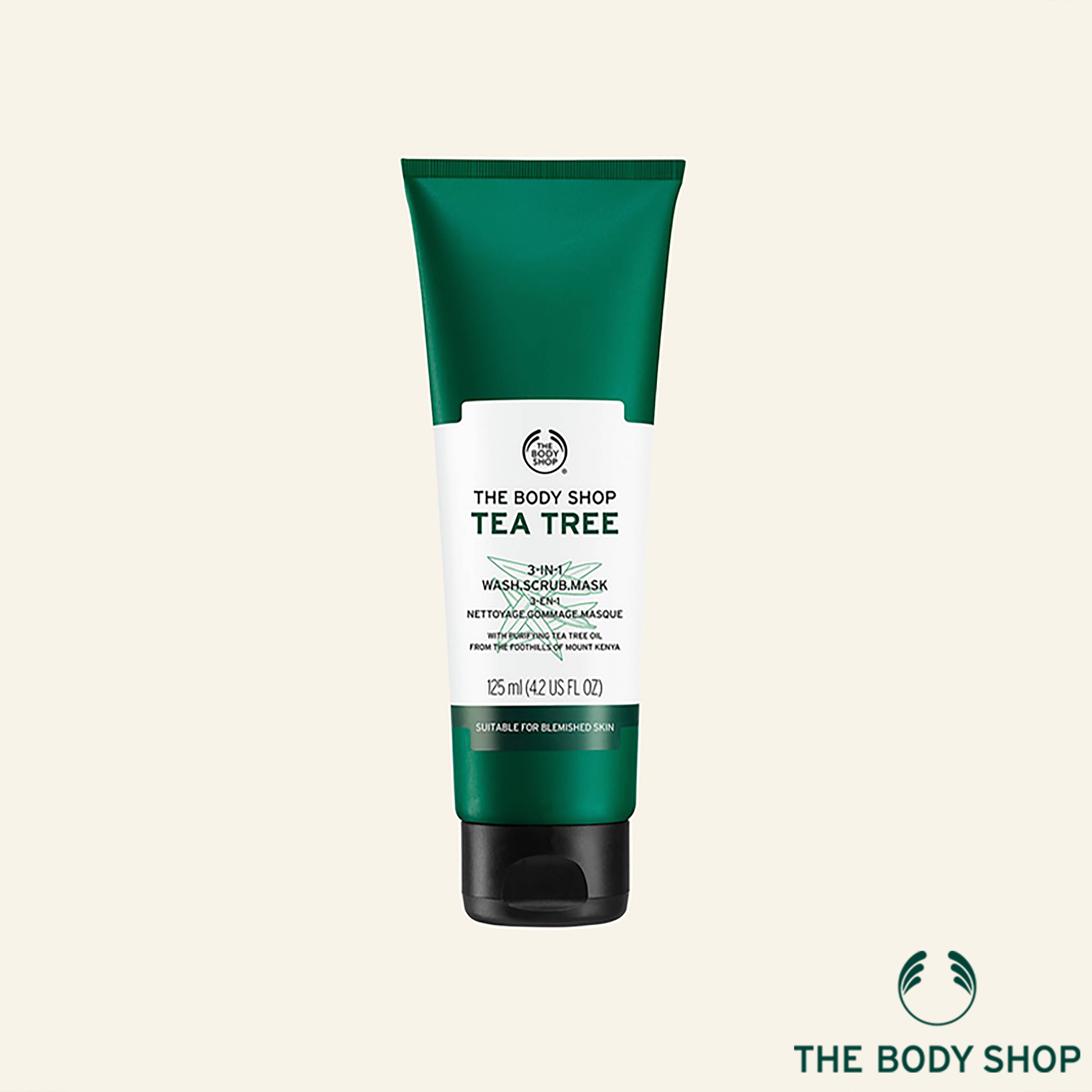 The|The Body Shop美体小铺茶树护肤系列，告别暗疮瑕疵