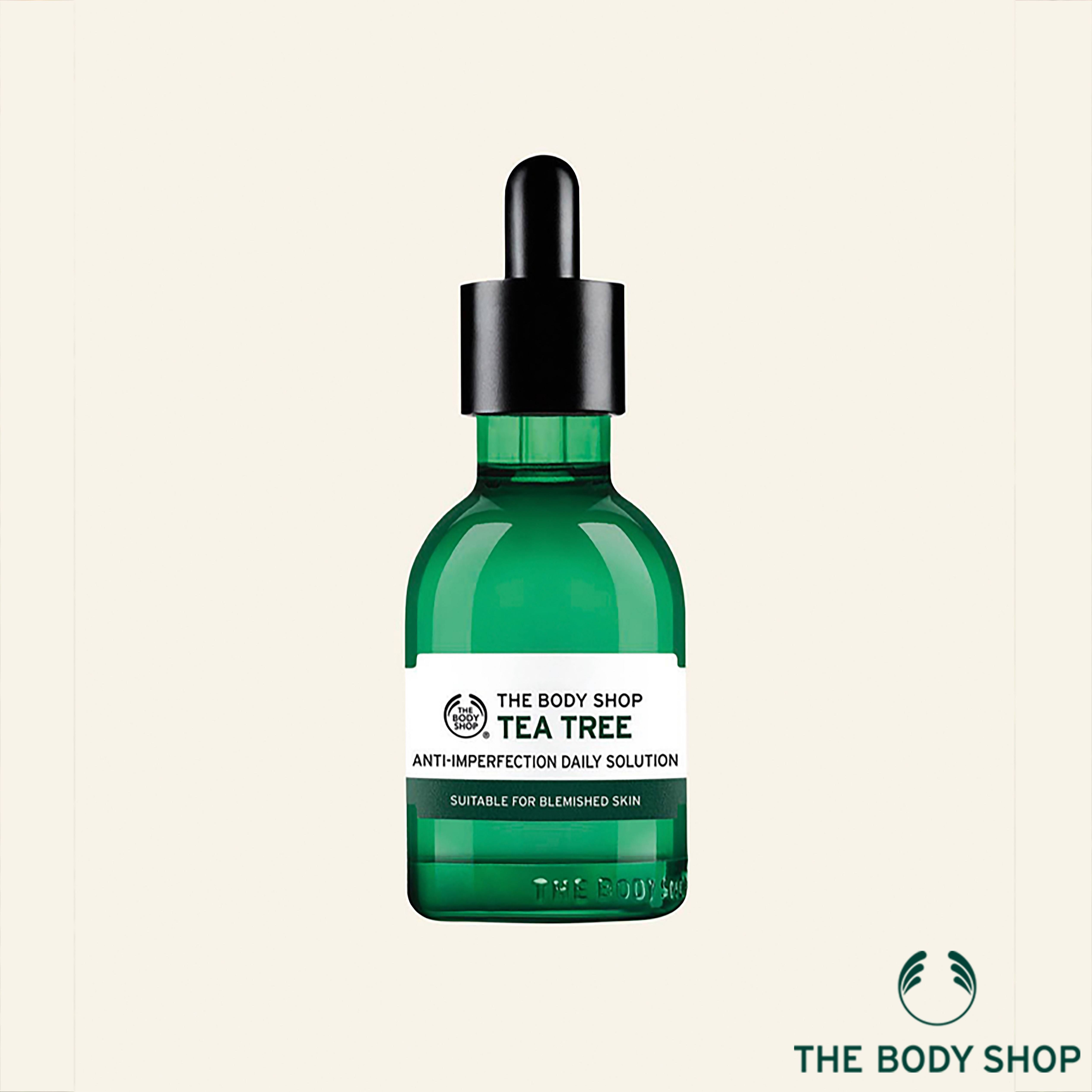 The|The Body Shop美体小铺茶树护肤系列，告别暗疮瑕疵