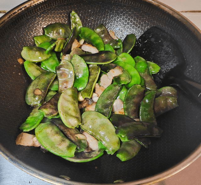 原料|五花肉炒扁豆，簡單家常菜，鮮香下飯