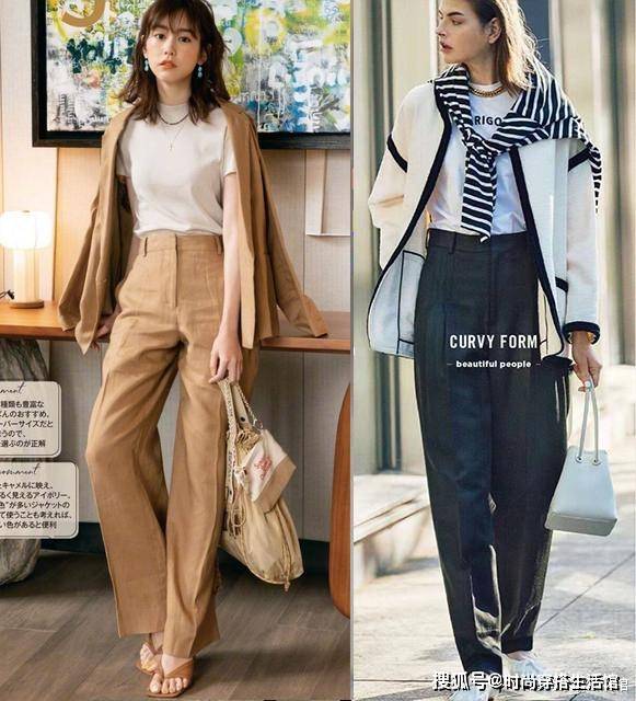 颜色|秋天的“奶奶裤”该怎么穿?手把手教你选款和搭配,你学会了吗