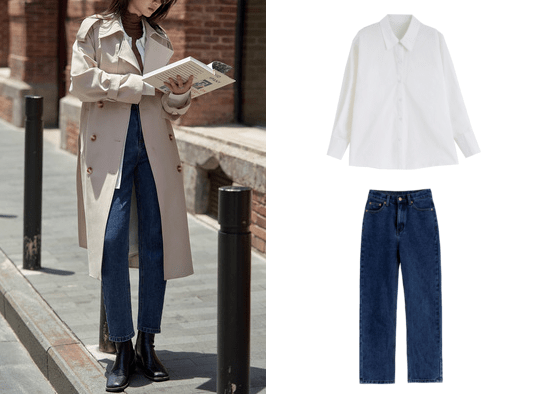 下半身|入秋最好的证明就是穿上风衣，时髦女孩必备