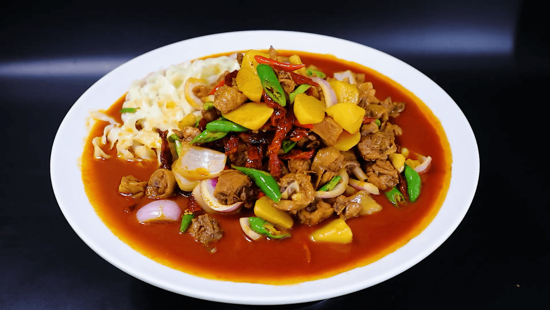 家常菜谱丨西北风味菜品之新疆大盘鸡