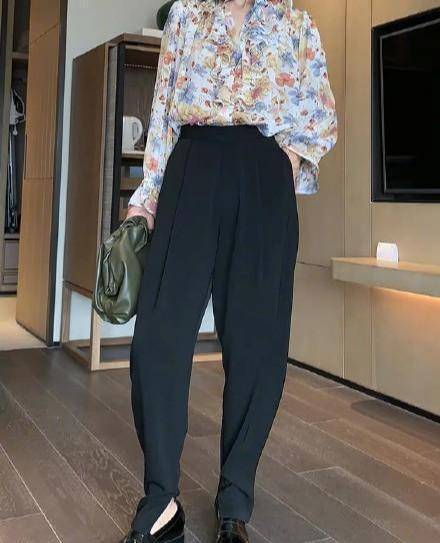 元素|越“老气”越时髦，旧货也能高级又时尚，花衬衣这样搭配更显“贵”