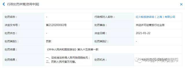 团队|红蚁旅游未取得经营许可开展旅游业务 裂变式推广模式涉嫌传销
