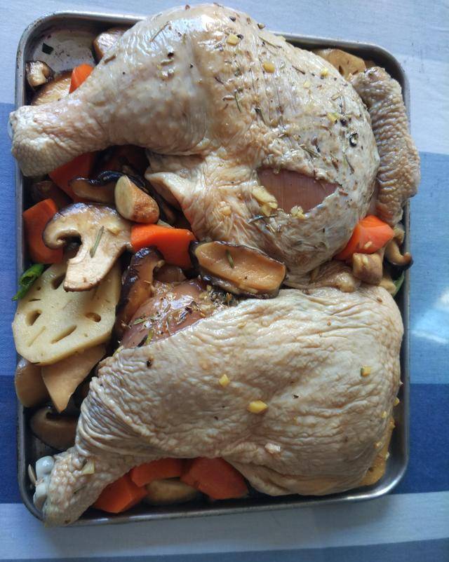 小厨|阿宝小厨实验室（七）：吃鸡新方法用家用烤箱制作美味喷香的烤鸡