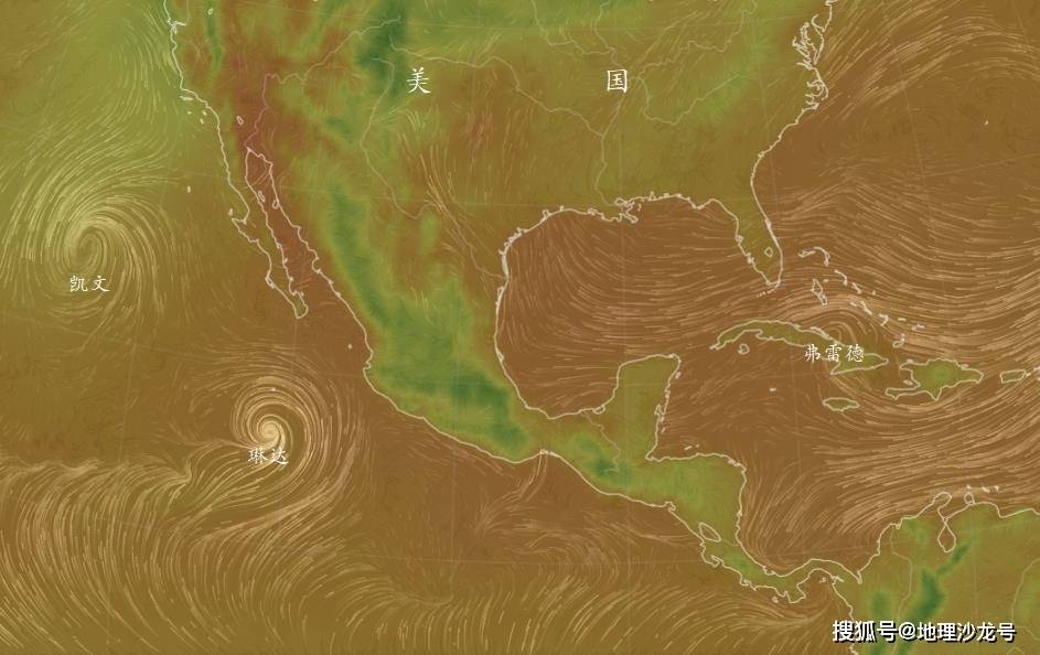 台风|墨西哥湾和大西洋广阔海域持续高温，给飓风的形成创造条件