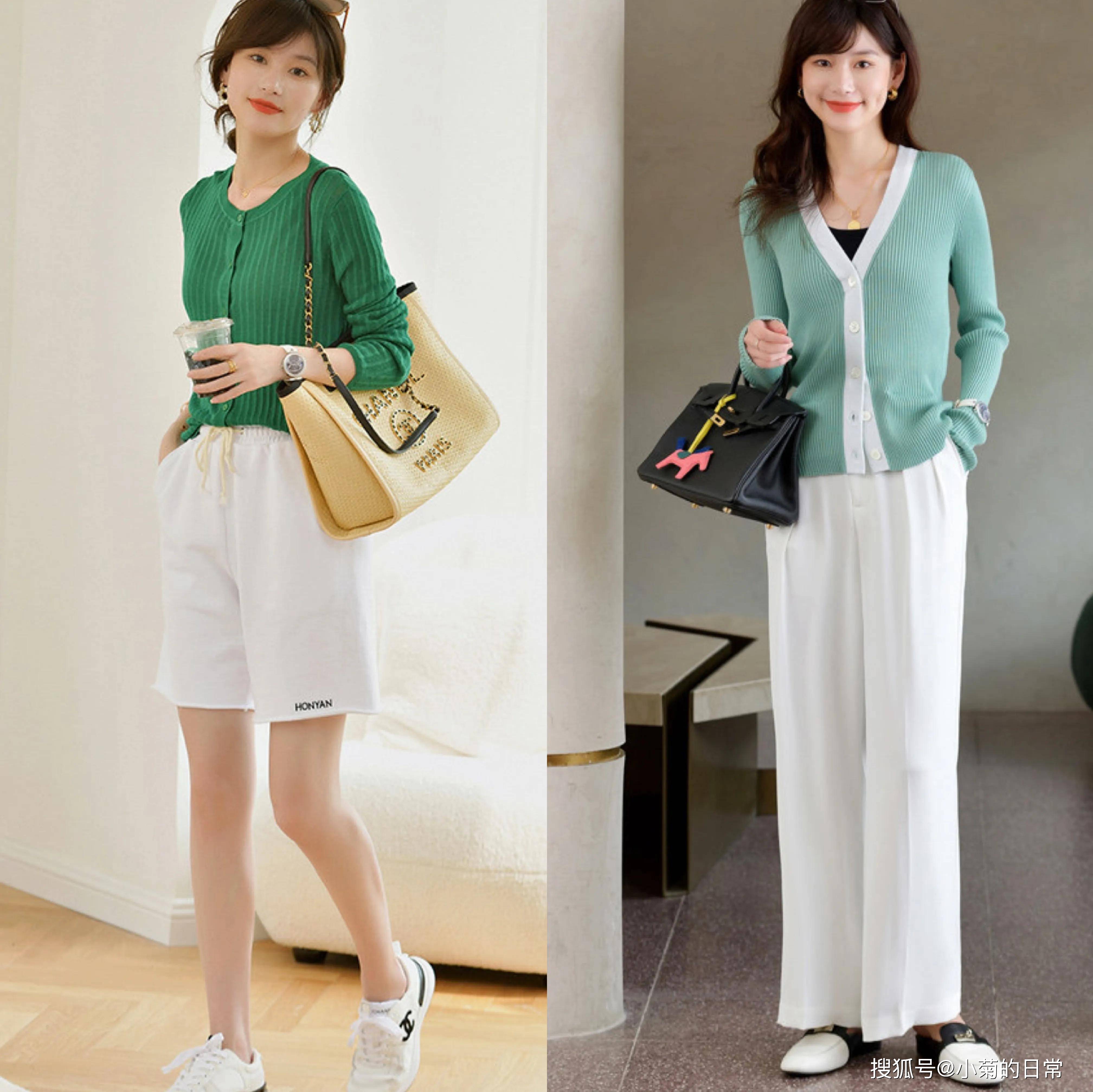 条纹|秋天的第一套装扮,就该这样子,美极了