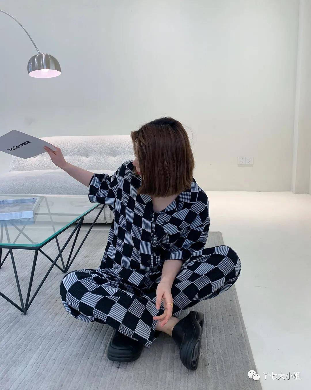 名字|格纹又火了!不同的是,这一次它的名字叫“棋盘格”