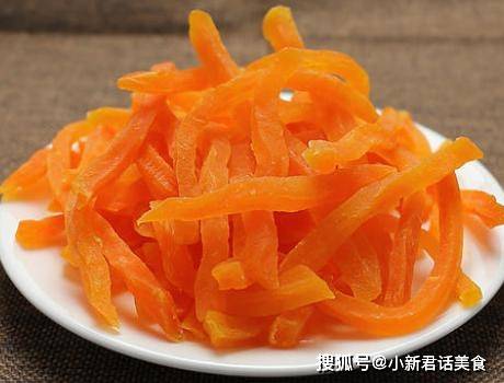 食品|自制红薯干,晾晒前多加1个步骤,焦软不干硬,比外面卖的还好吃