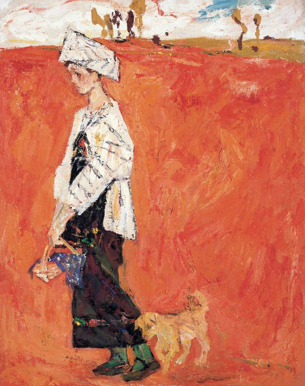 中国油画家罗尔纯色彩我用一生一世爱它