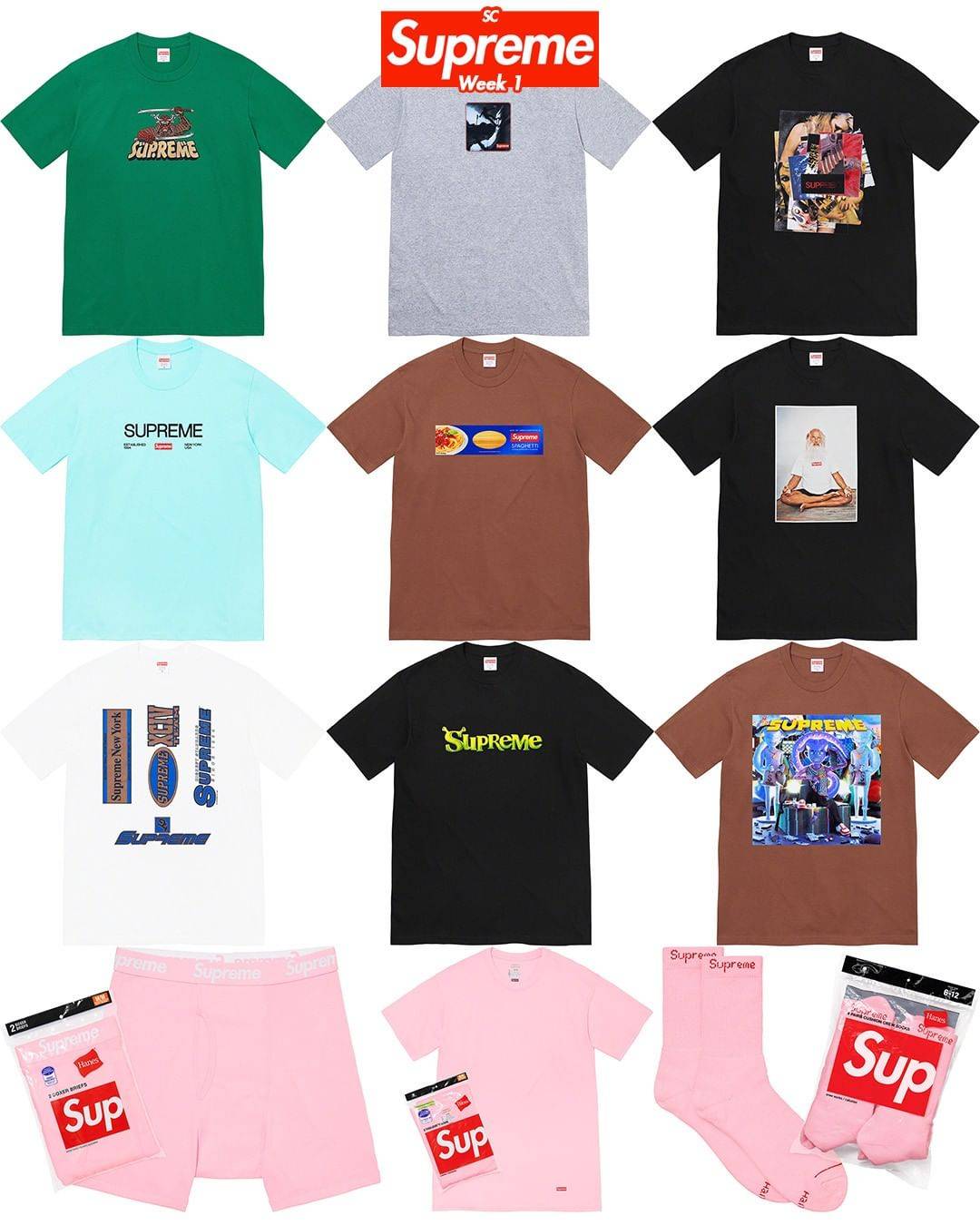 冠希亲|联名高达出必入！Supreme 2021 秋冬完整曝光！