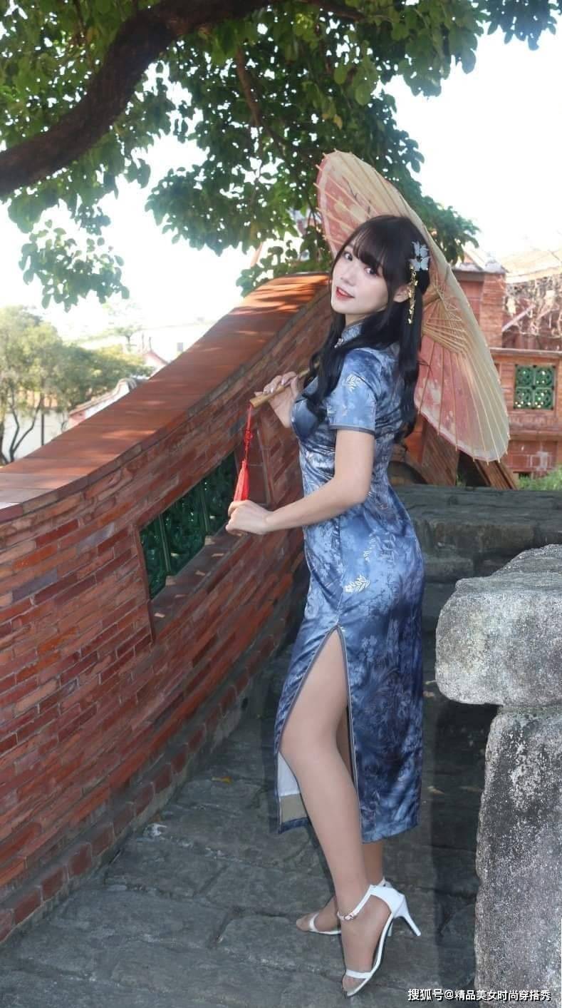 显高|国潮风的掀起，旗袍也受到很多女生的喜爱，能够展示女性的魅力