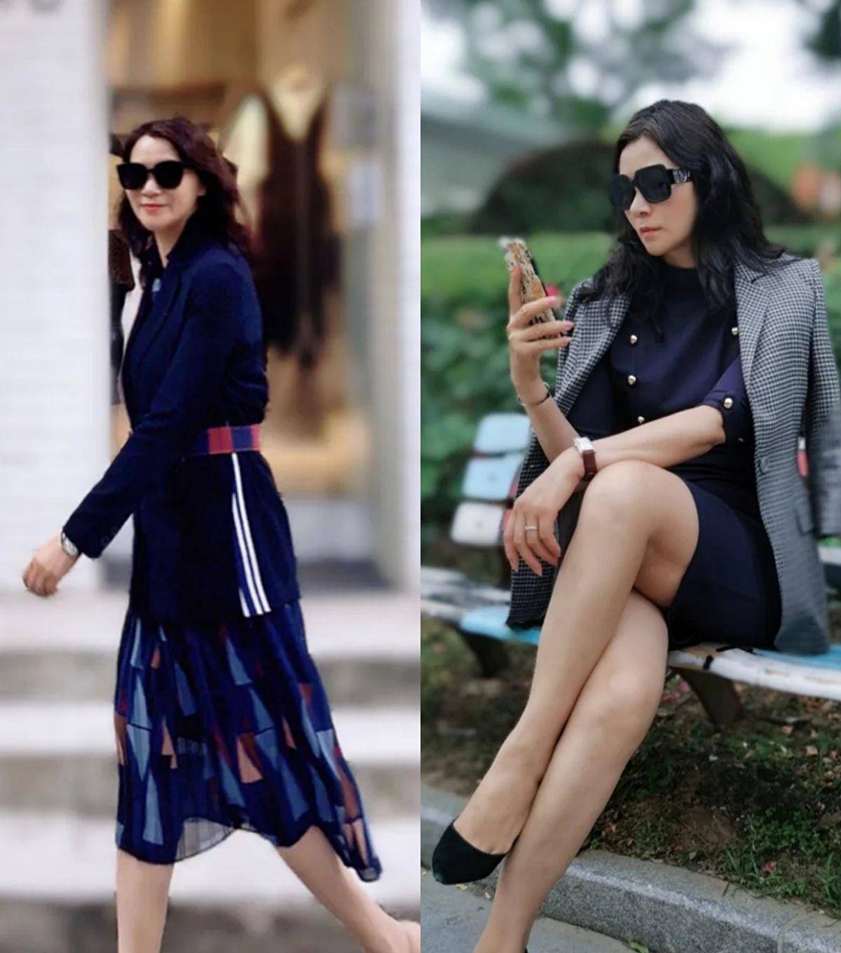 夏季里|四五十岁的女人穿裙子要讲究，这些穿搭小技巧是关键，优雅显气质