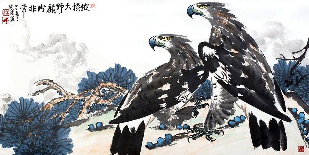 《大美为真》中国当代书画名家学术邀请展—张扬_花鸟画家