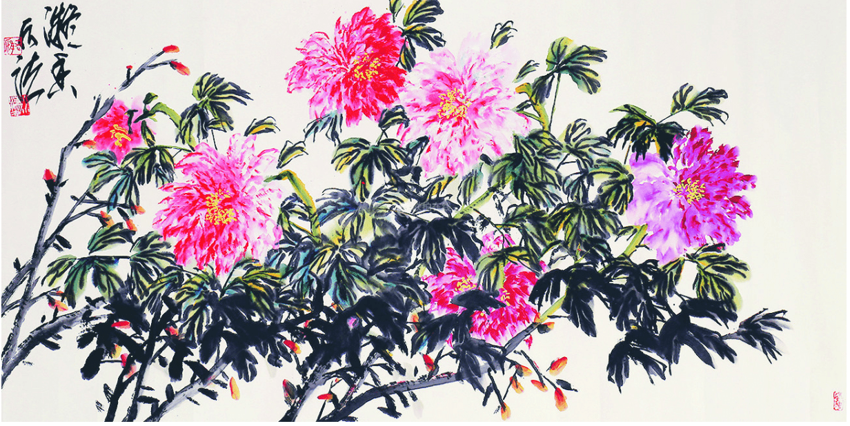 当代画坛最引人注目的花鸟画家何水法