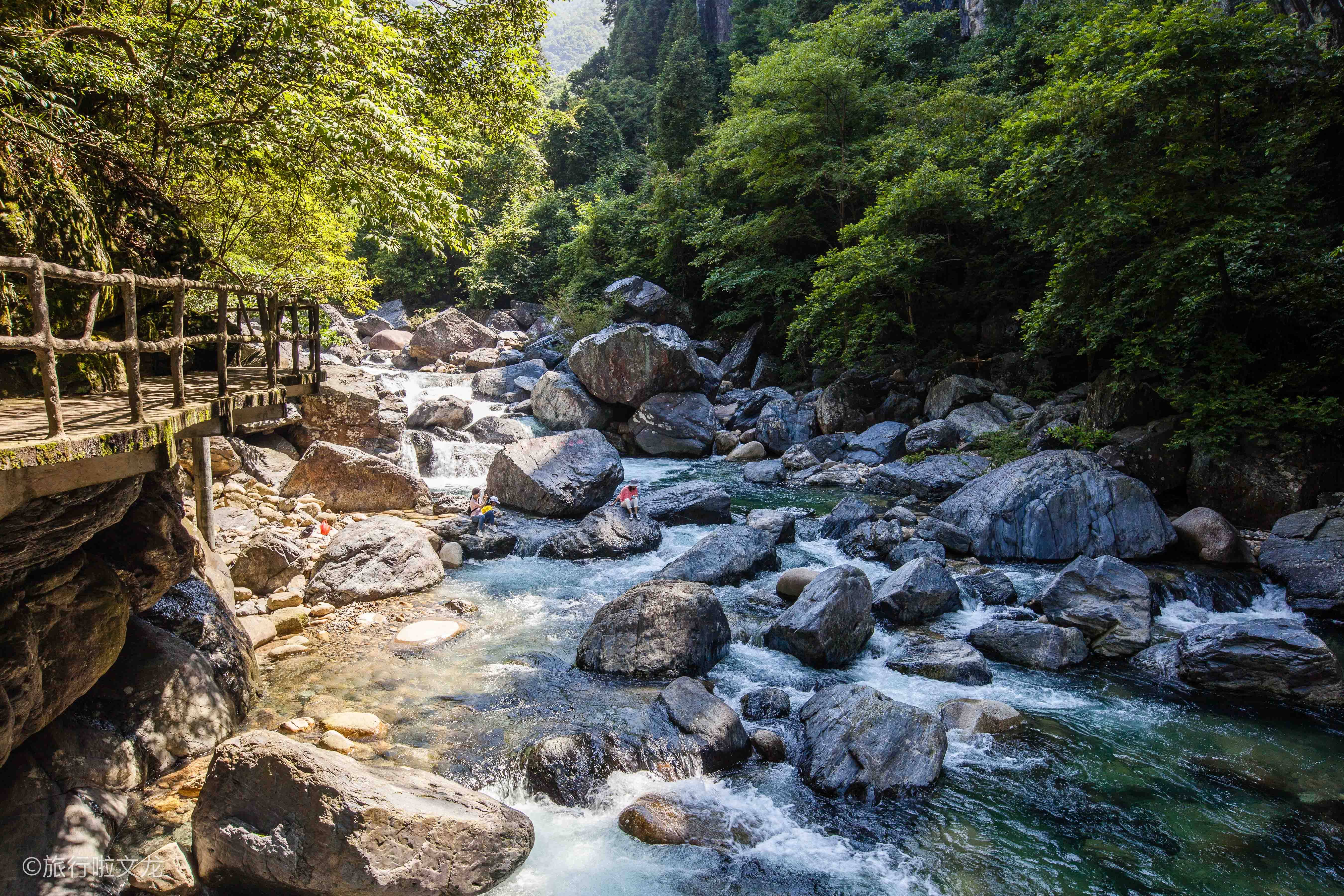 原创安徽名牌景区牯牛降,山清水秀自然形成的美景,配得上这个称号的