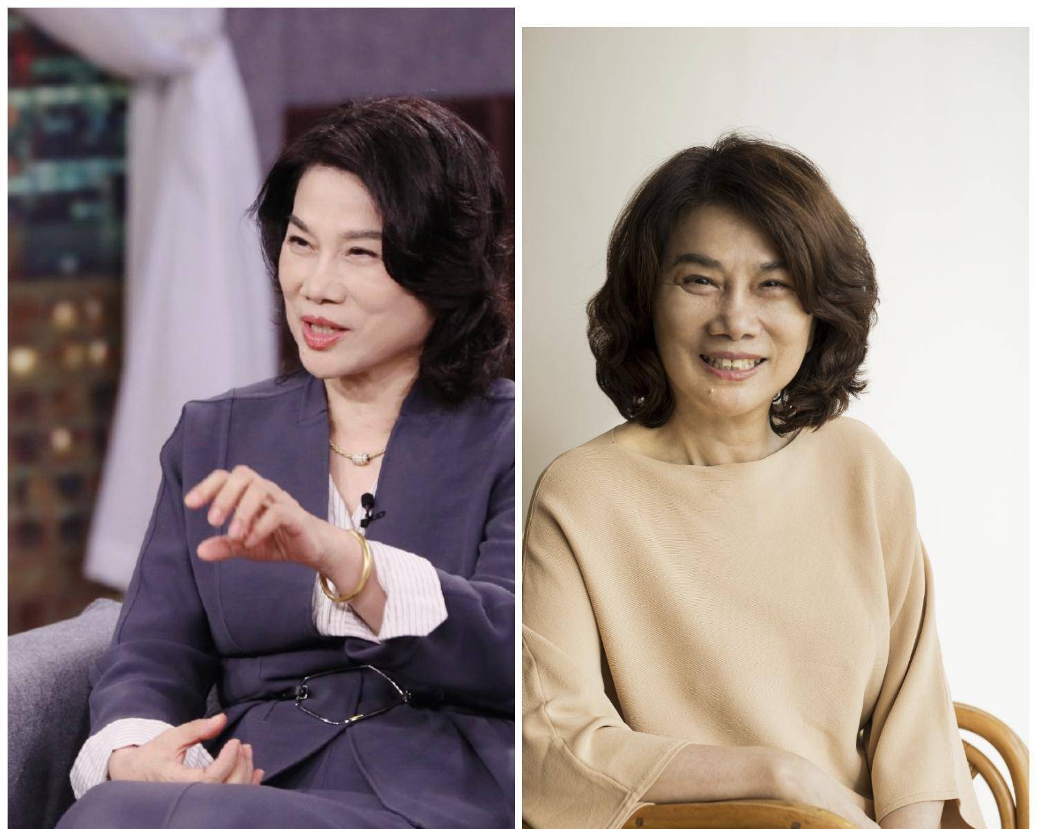 服装|董明珠现在好时髦!红内搭配高腰裤还玩叠穿,只是裤子太皱减了分