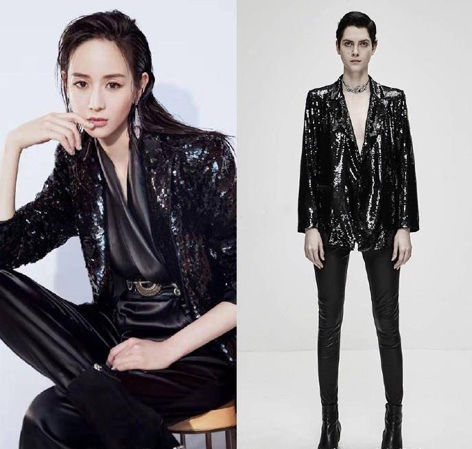 黑色|娱乐圈女星穿西装帅得不止一点点，汤唯高贵，吴谨言俏皮唯独李沁