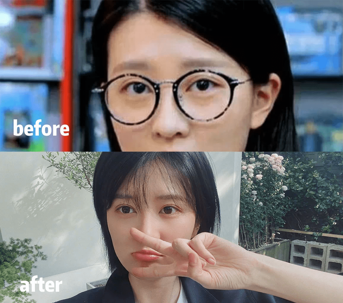 眼睛|什么样的长相特点会显“土味”？女明星都是怎样悄悄变精致的？
