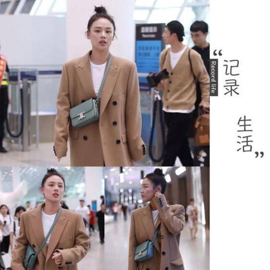 骨架子|马思纯日常穿搭，轻松穿出时尚甜美感
