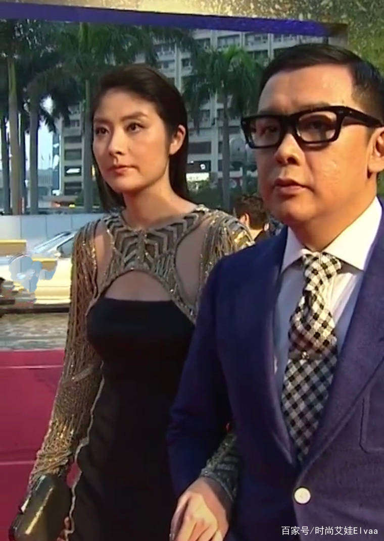 身材|陈慧琳不给雷颂德留面子，穿夸张镂空裙好美，173cm高他小半个头